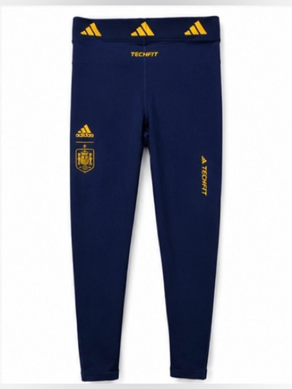 Adidas Spain National Team Techfit Leggings XXS Soccer World Cup FIFA
